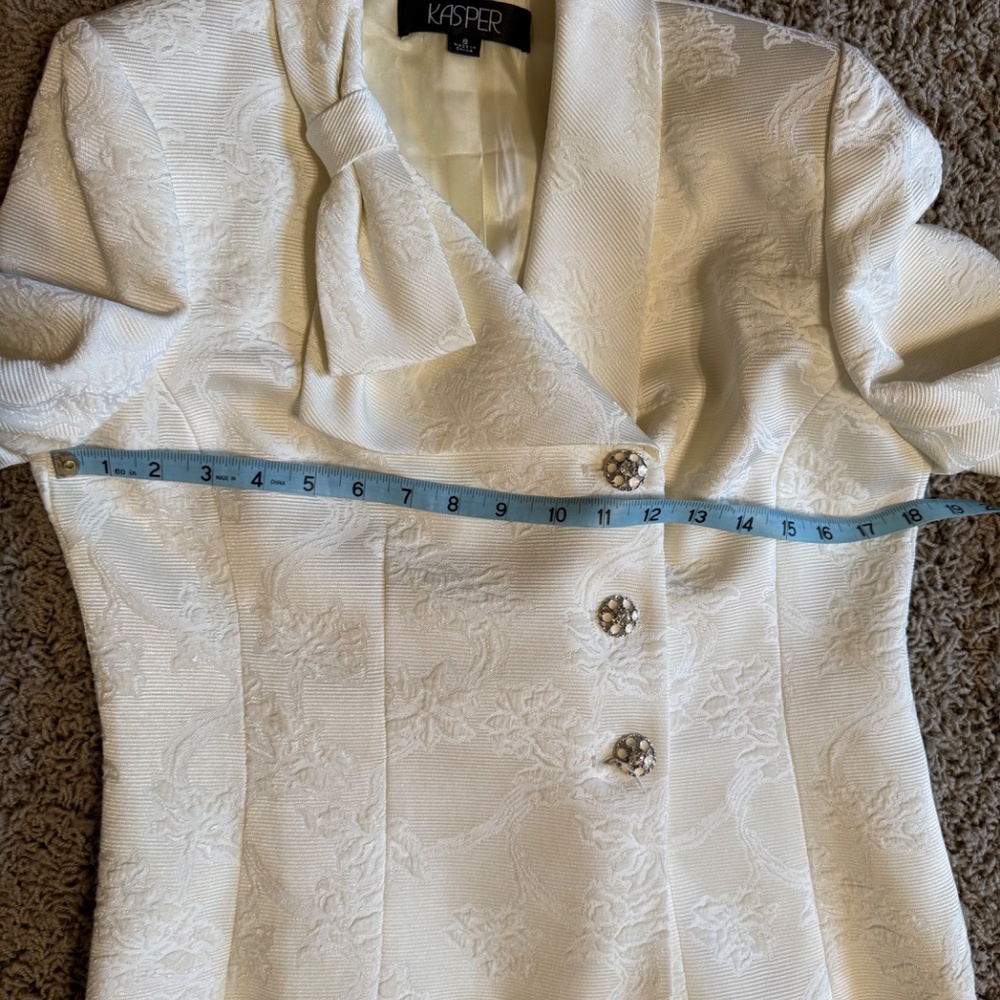 Kasper Brocade suit - Picture 5 of 10